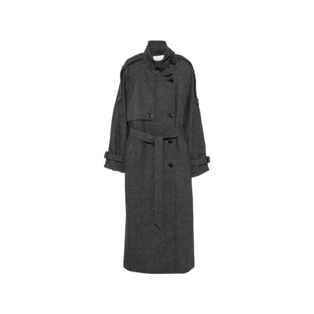 Gestuz Grey Coats - Trench & Raincoats Women
